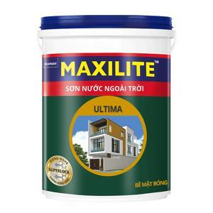 Sơn nước ngoài trời Maxilite Ultima bề mặt bóng LU1 - 18 lít