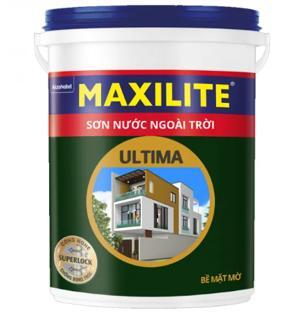 Sơn nước ngoài trời Maxilite Ultima bề mặt mờ LU2 - 5 lít