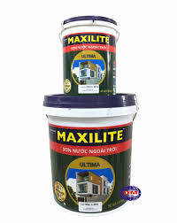 Sơn nước ngoài trời Maxilite Ultima bề mặt bóng LU1 - 5 lít
