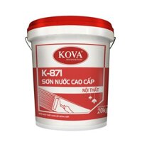 Sơn nước nội thất cao cấp bóng KOVA K871 4KG tùy chọn màu sắc