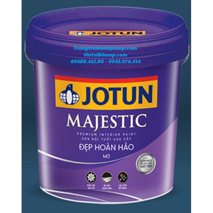 Sơn nước nội thất Jotun Majestic đẹp hoàn hảo mờ - Thùng 15 lít