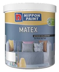 Sơn Nước Nội Thất NIPPON Matex  Đen - 18L