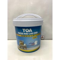 Sơn nước Toa thoải mái lau chùi nội thất màu trắng White 100_5L