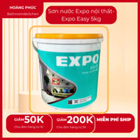 Sơn nước trong nhà Expo Easy 5kg kèm theo bảng màu.
