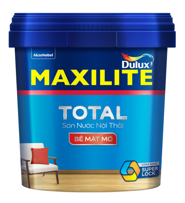 Sơn nước trong nhà Maxilite Total bề mặt mờ 30C - 5 lít