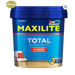 Sơn nước trong nhà Maxilite Total bề mặt bóng mờ 30CB - 5 lít