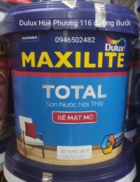 SƠN NƯỚC TRONG NHÀ MAXILITE SIÊU TRẮNG 30C – 5L
