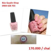 Sơn OPI – NL R46 A Got Date To Knight – Hồng baby sữa