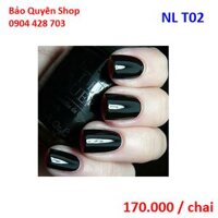 Sơn OPI – NL T02 – Black Onyx
