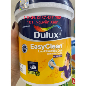 Sơn pha nội thất Dulux Easyclean A991B - 1L