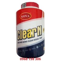 SƠN PHỦ BÓNG KOVA CLEAR NGOÀI TRỜI 1kg