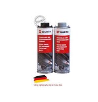 Sơn phủ gầm Ô Tô Cao Su Non WURTH Đức 1000 ml màu Đen chuyên dụng cho gara làm cách âm gầm xe, hốc bánh