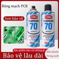 Sơn phủ mạch cách điện CRC70,Sơn bảo vệ mạch điện,425ml,bảo vệ bo mạch chất lượng cao,chống ẩm cách điện loại tốt