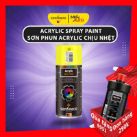 Sơn Phun Acrylic chịu nhiệt -  Senfineco - ACRYLIC SPRAY PAINT - 450ml - MVN Auto