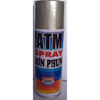 Sơn phun xịt ATM 400ml - Nhũ bạc A300