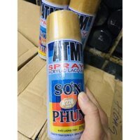 Sơn phun xịt ATM A228 màu vàng Gold