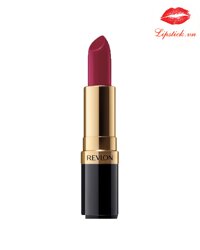 Son Revlon 046 Bombshell Red Đỏ Mận Super Lustrous Lipstick