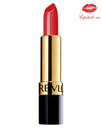 Son Revlon 720 Fire & Ice Đỏ Cam Super Lustrous Lipstick