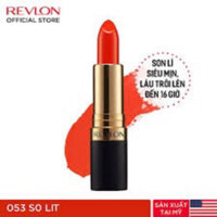 Son Revlon Super Lustrous Lipstick 773 I Got Chills 4.2g.Màu đỏ ớt
