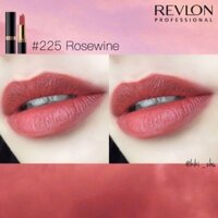 Son Revlon Super Lustrous Lipstick Creme 225 Rosewine 4.2g(Đỏ đất)