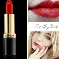 Son REVLON Super Lustrous Lipstick 006 Really Red