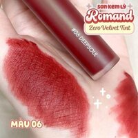 Son Romand 06 DeepSoul - Màu son đỏ nâu trend nhất nên có
