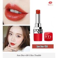 Son Rouge Dior 436 Ultra Trouble- Cam cháy rực rỡ