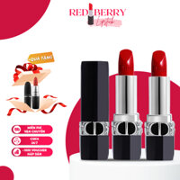 Son Rouge Dior Lisptick 999, 840, 888, 720 - Fullsize 3.5g Chất Son Mịn Lì, Bền màu, Lâu Trôi