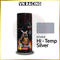 Sơn Samurai bạc chịu nhiệt H1 chính hãng, sơn pô xe máy bạc 300ml kháng xăng, chống nứt nẻ tiện dụng