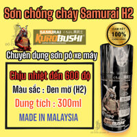 Sơn Samurai chống cháy ( chịu nhiệt ) H2 ĐEN
