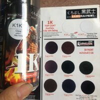 Sơn samurai k1k phủ bóng