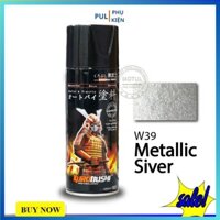 Sơn samurai màu bạc kim loại W39 làm mới đẹp xe bám tốt chống gỉ sét hàng chính hãng