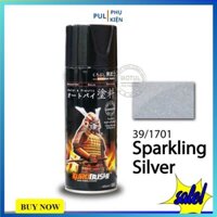 Sơn samurai màu bạc lấp lánh 39/1701 làm mới đẹp xe bám tốt chống gỉ sét hàng chính hãng