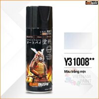 Sơn Samurai - MÀU TRẮNG MỊN Y31008 400ml