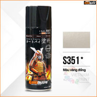 Sơn Samurai - MÀU VÀNG ĐỒNG Suzuki S351 400ml