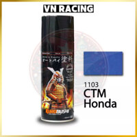 Sơn Samurai xanh dương CTM 1103 chính hãng, sơn xe máy xanh 400ml kháng xăng, chống nứt nẻ tiện dụng