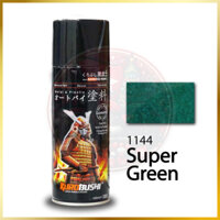Sơn Samurai xanh lá đậm 1144 chính hãng, sơn xe máy xanh lá 400ml kháng xăng, chống nứt nẻ tiện dụng