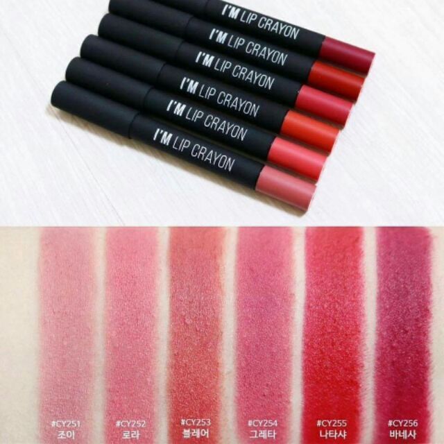 Son sáp Memebox I'm Matte Lip Crayon