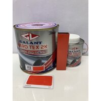 Sơn sắt kẽm 2 thành phần Galant Hard tex cam 412_bộ 1L