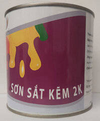 Sơn Sắt Kẽm 2K - Xanh 555