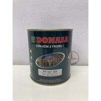 Sơn Sắt Kẽm Donasa 2 Trong 1 Màu Đen Mờ 1027 _ 800ml