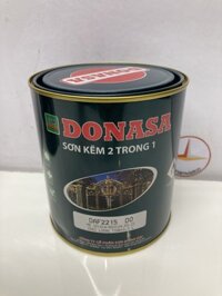 Sơn Sắt Kẽm Donasa  2 trong 1 màu DAF 2215 Xingfa Nâu  800ml