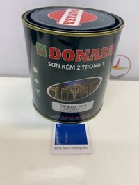 Sơn Sắt Kẽm Donasa 2 trong 1 màu DAF 8053 Xanh dương  800ml