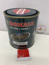 Sơn Sắt Kẽm Donasa 2 trong 1 màu DAF 2054 Đỏ  800ml