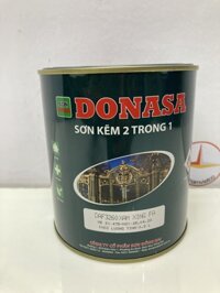 Sơn Sắt Kẽm Donasa  2 trong 1 màu DAF 3260 Xingfa xám  800ml