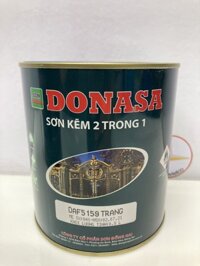 Sơn Sắt Kẽm Donasa 2 trong 1 màu DAF 5159 Trắng800ml