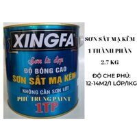 Sơn sắt mạ kẽm 1 thành phần lon 2,7kg