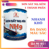 Sơn sắt mạ kẽm 1TP Cao Cấp, Lon 1Kg - 3Kg (Nhanh khô, Sơn trong nhà)