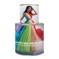 SƠN SẮT MẠ KẼM 2 THÀNH PHẦN EPOXY 2K BÓNG RED DRAGON