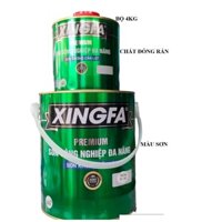 Sơn sắt mạ kẽm 2 thành phần XINGFA bộ 4kg- Sơn không cần lót